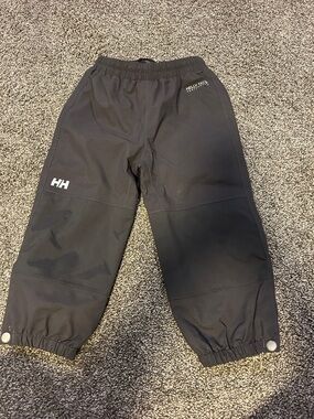 Helly Hansen Kids Black Outdoor Waterproof Joggers